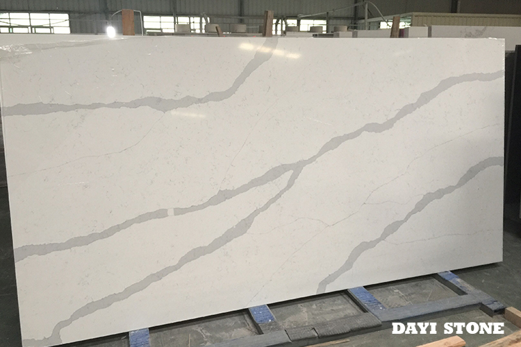 Calacatta Nuvo Quartz Stone Slab